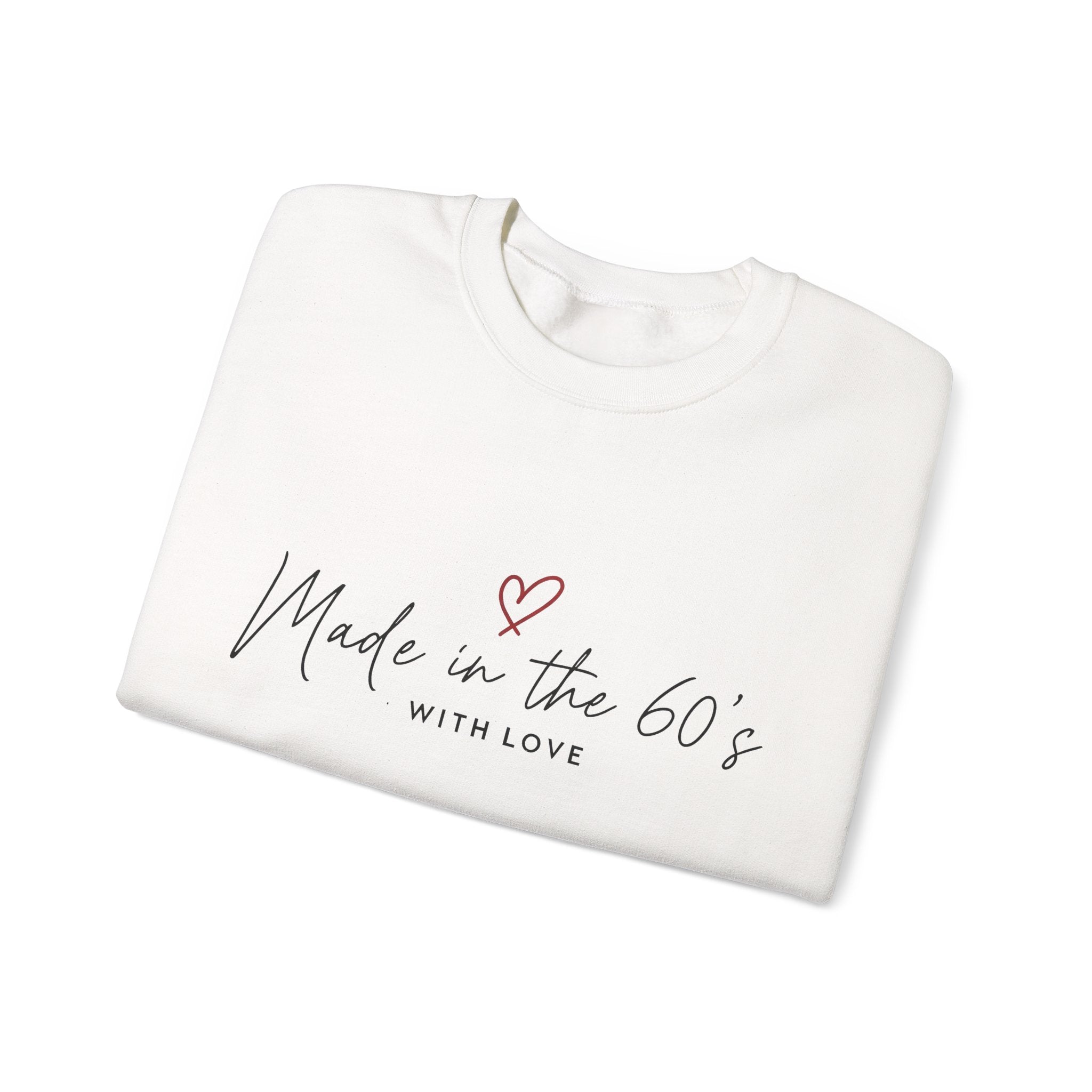 Made in the 60's Unisex Heavy Blend Crewneck Sweatshirt - Made in the 60's with love..