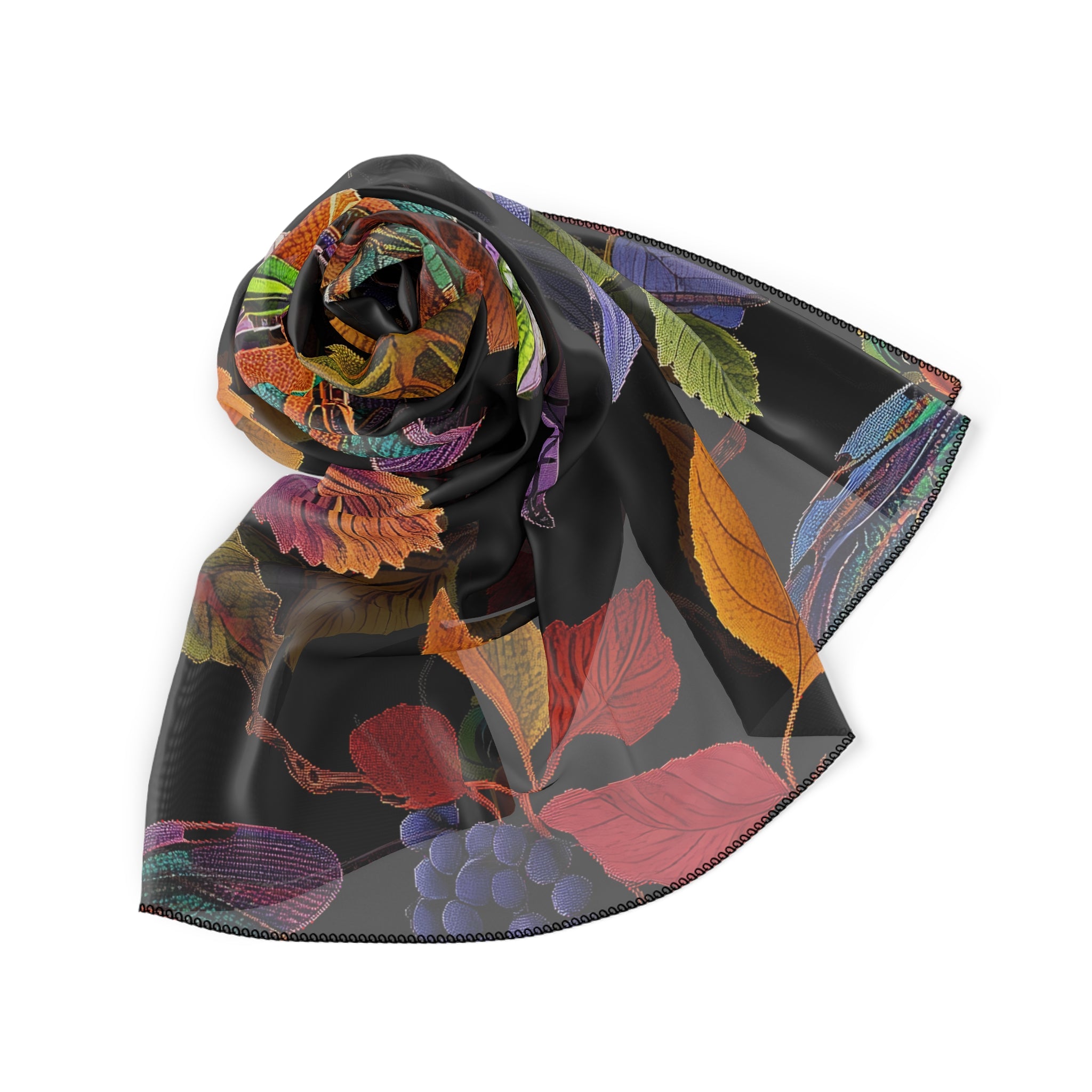 Colourful Dragonfly Scarf — Lightweight East Asian Scarf