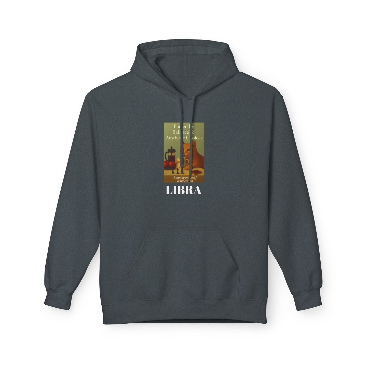 Libra Cat Unisex Hoodie, Zodiac Sign Sweatshirt, Astrology Gift