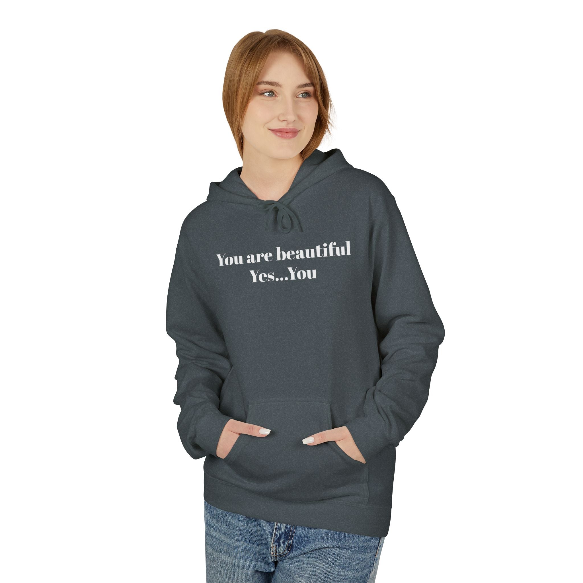 Positive Vibes Unisex Hoodie - You Are Beautiful, Happiness Ahead Sweatshirt, Inspirational Gift, Self-Love Apparel, Cozy Comfort