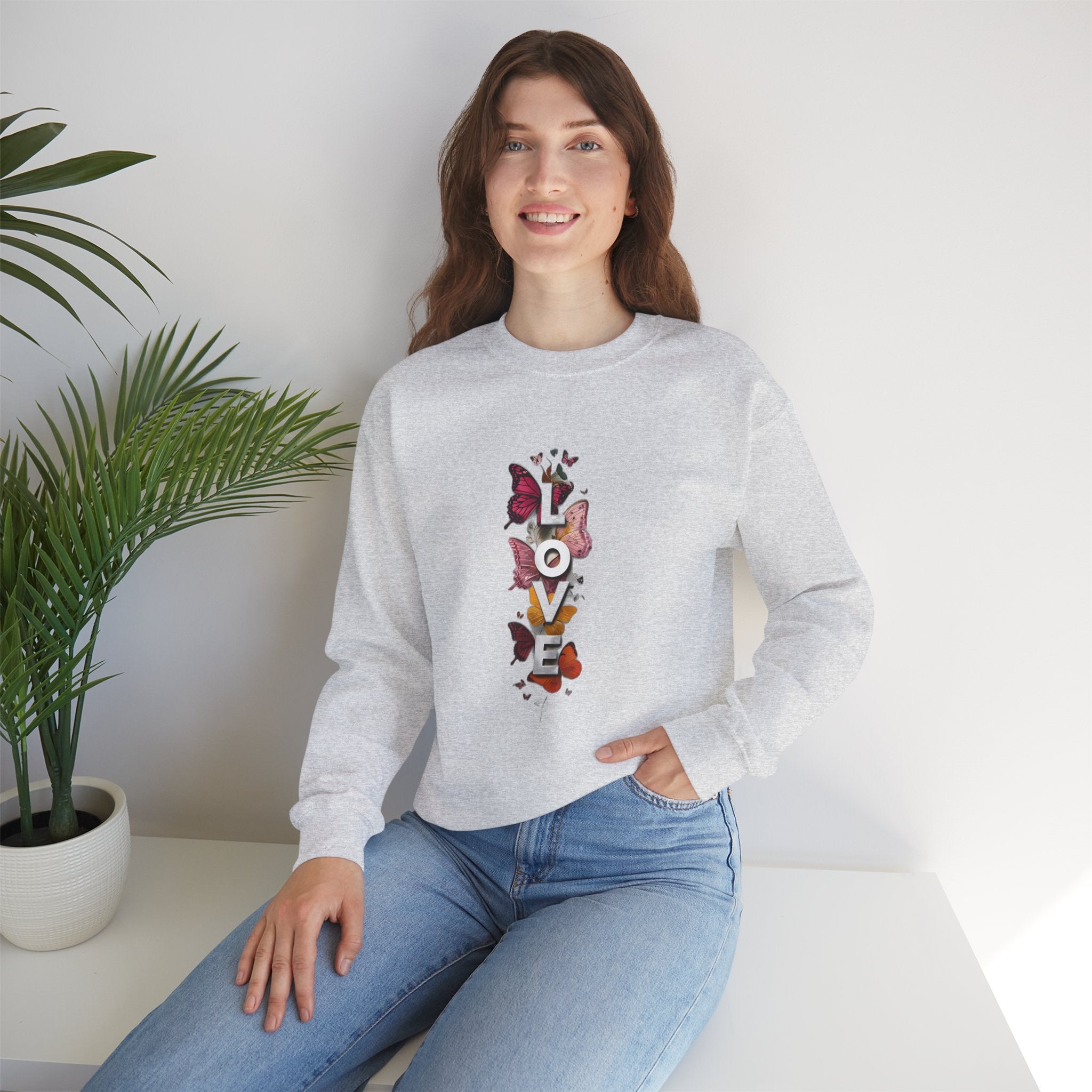 Valentine's Day Love Heart Sweatshirt