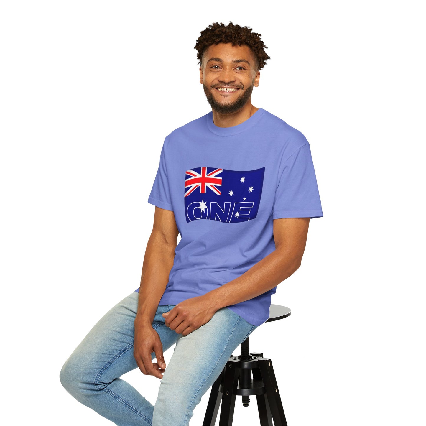 Australia Flag "One" Graphic T-Shirt