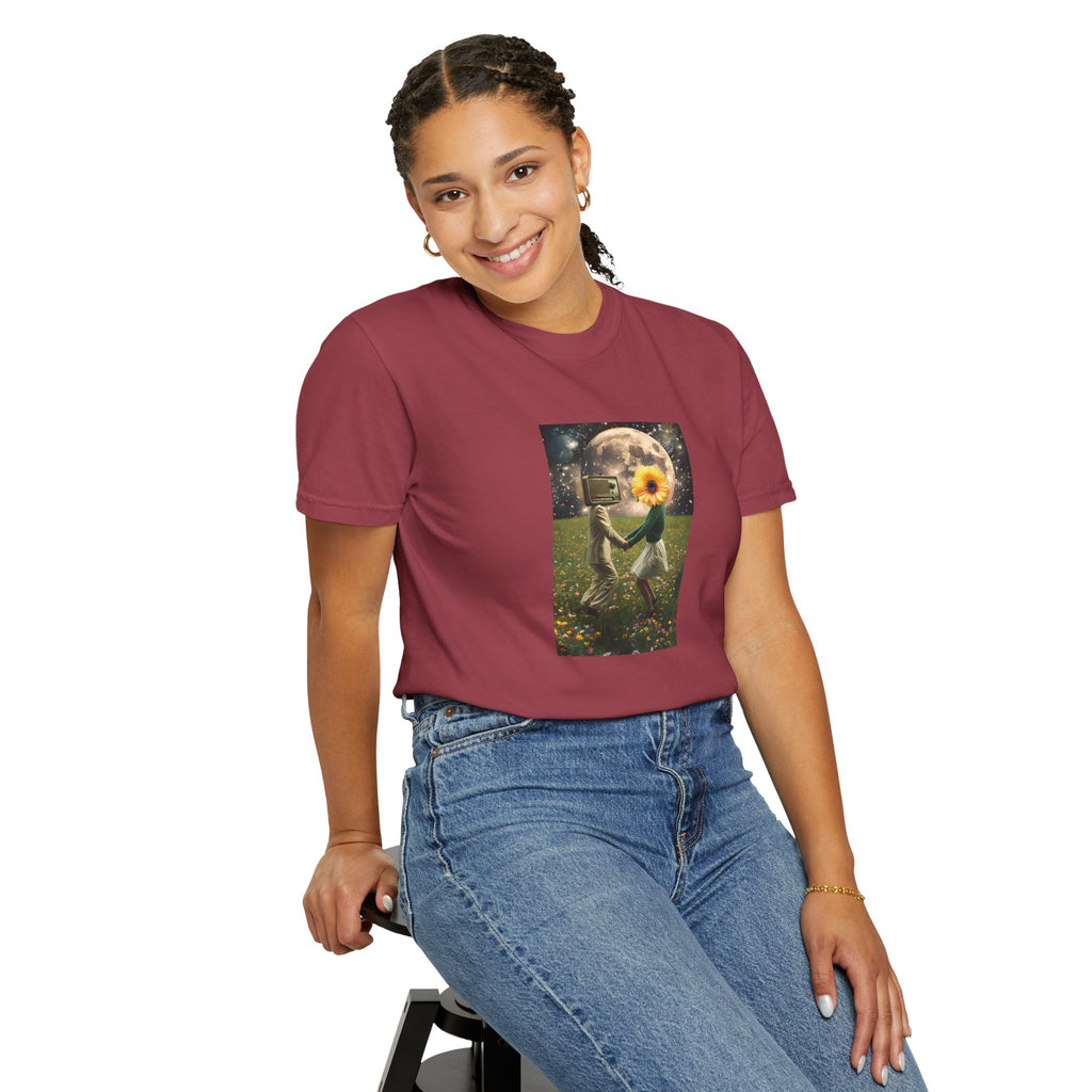 Whimsical Magic Women's Tee - Unique Cotton T-Shirt with Wild Nature Graphic, Perfect Witchy Gift
