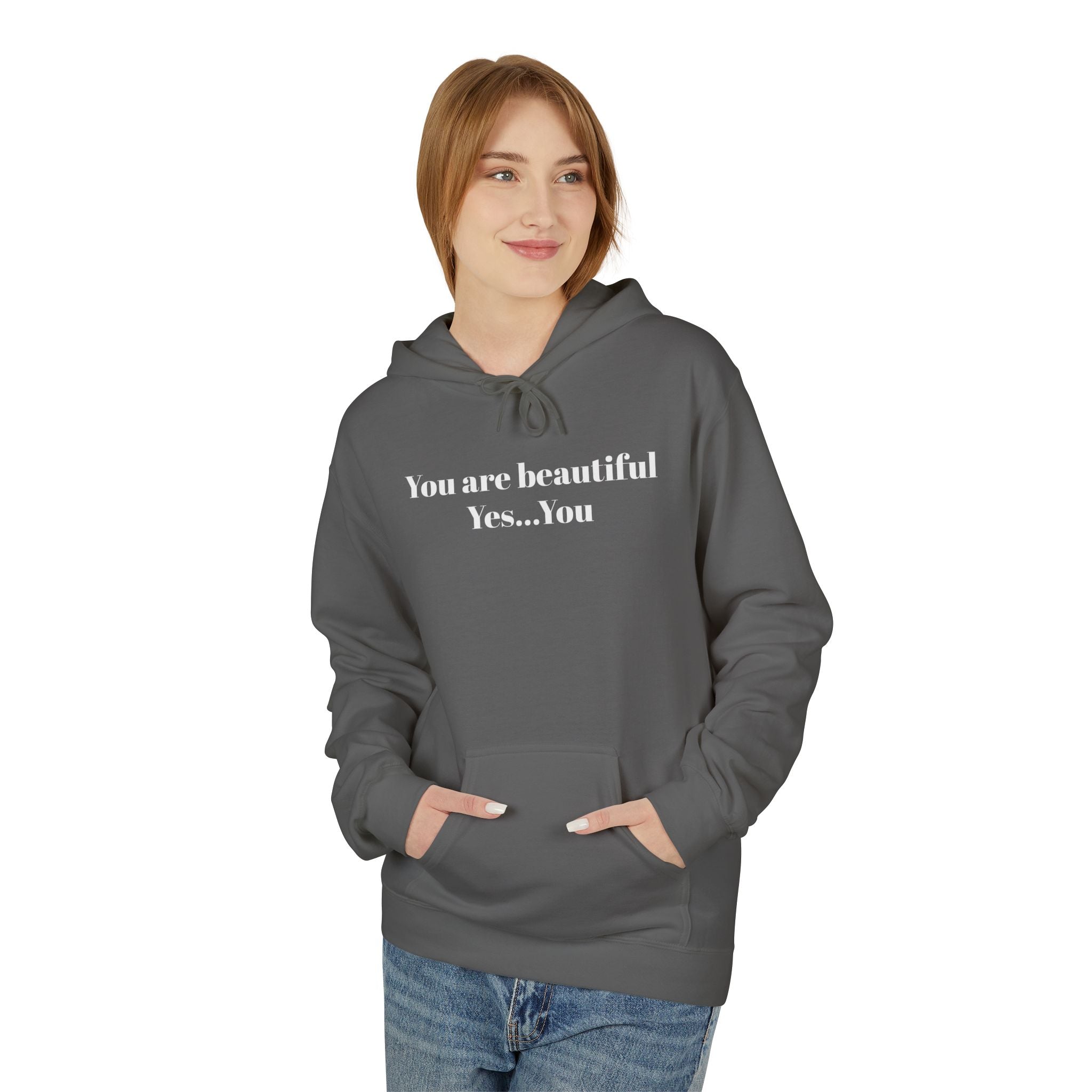 Positive Vibes Unisex Hoodie - You Are Beautiful, Happiness Ahead Sweatshirt, Inspirational Gift, Self-Love Apparel, Cozy Comfort