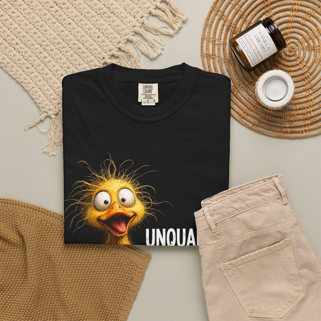 Unqualified But Enthusiastic Duck Graphic Tee