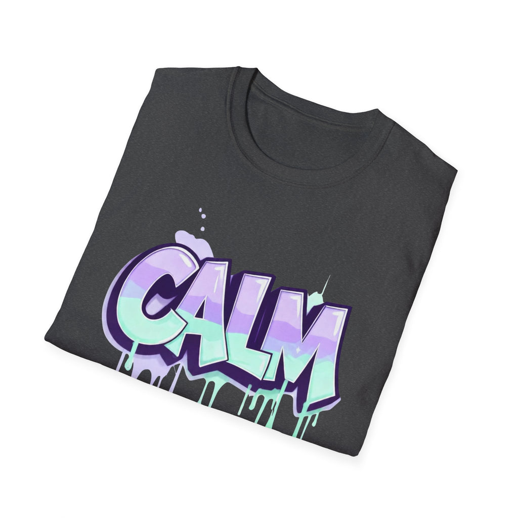 Calm Graffiti T-Shirt Ladies — Paint Drip Streetwear Tee