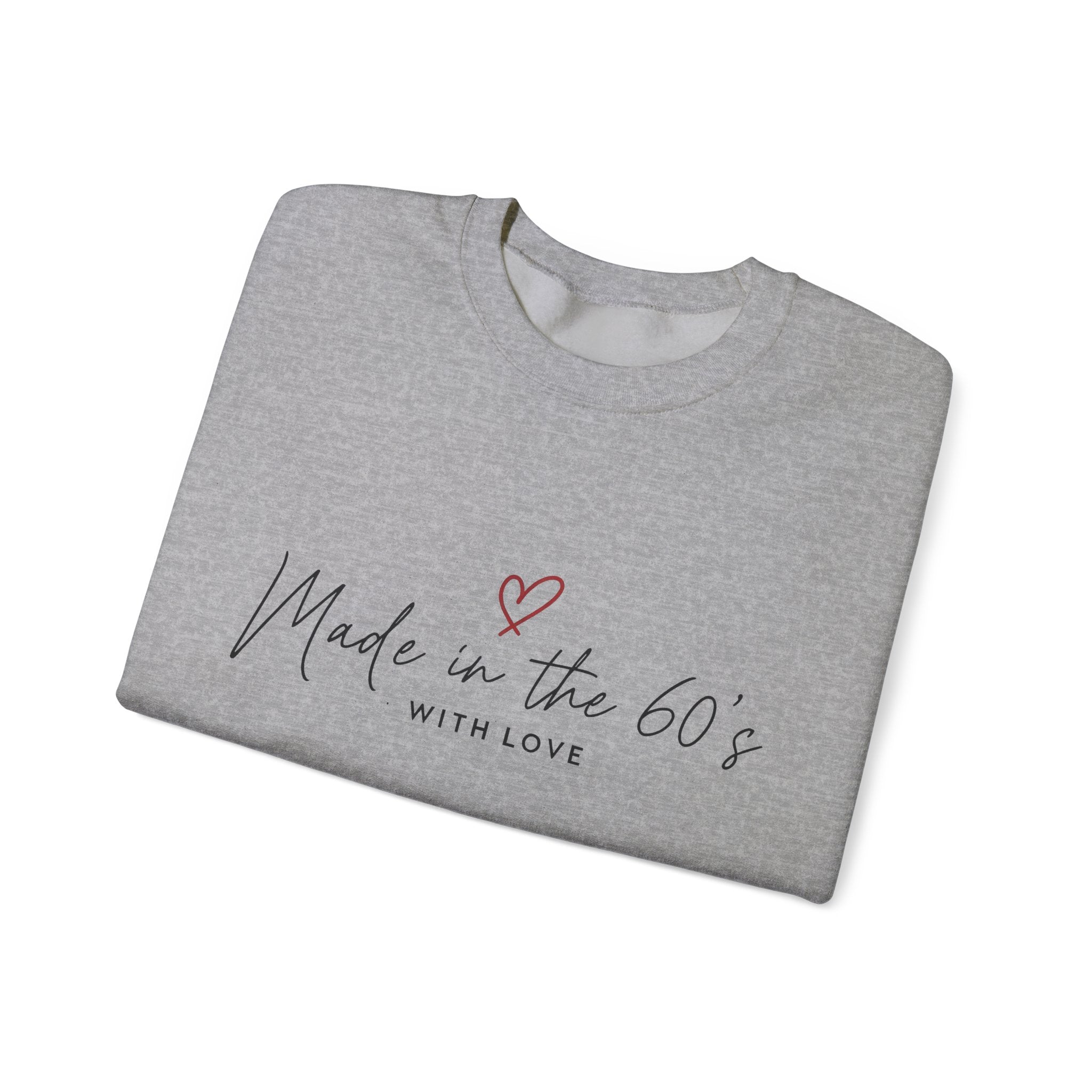 Made in the 60's Unisex Heavy Blend Crewneck Sweatshirt - Made in the 60's with love..