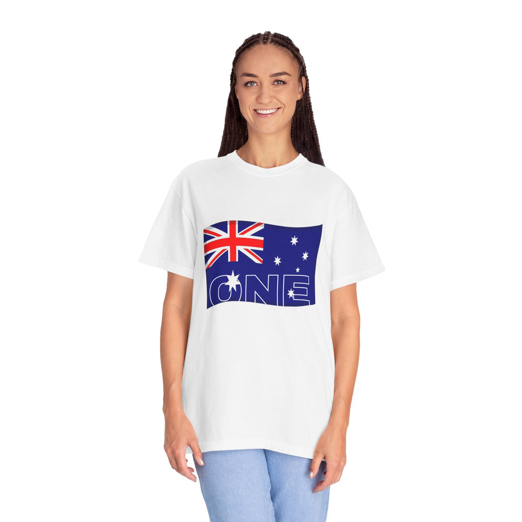 Australia Flag "One" Graphic T-Shirt