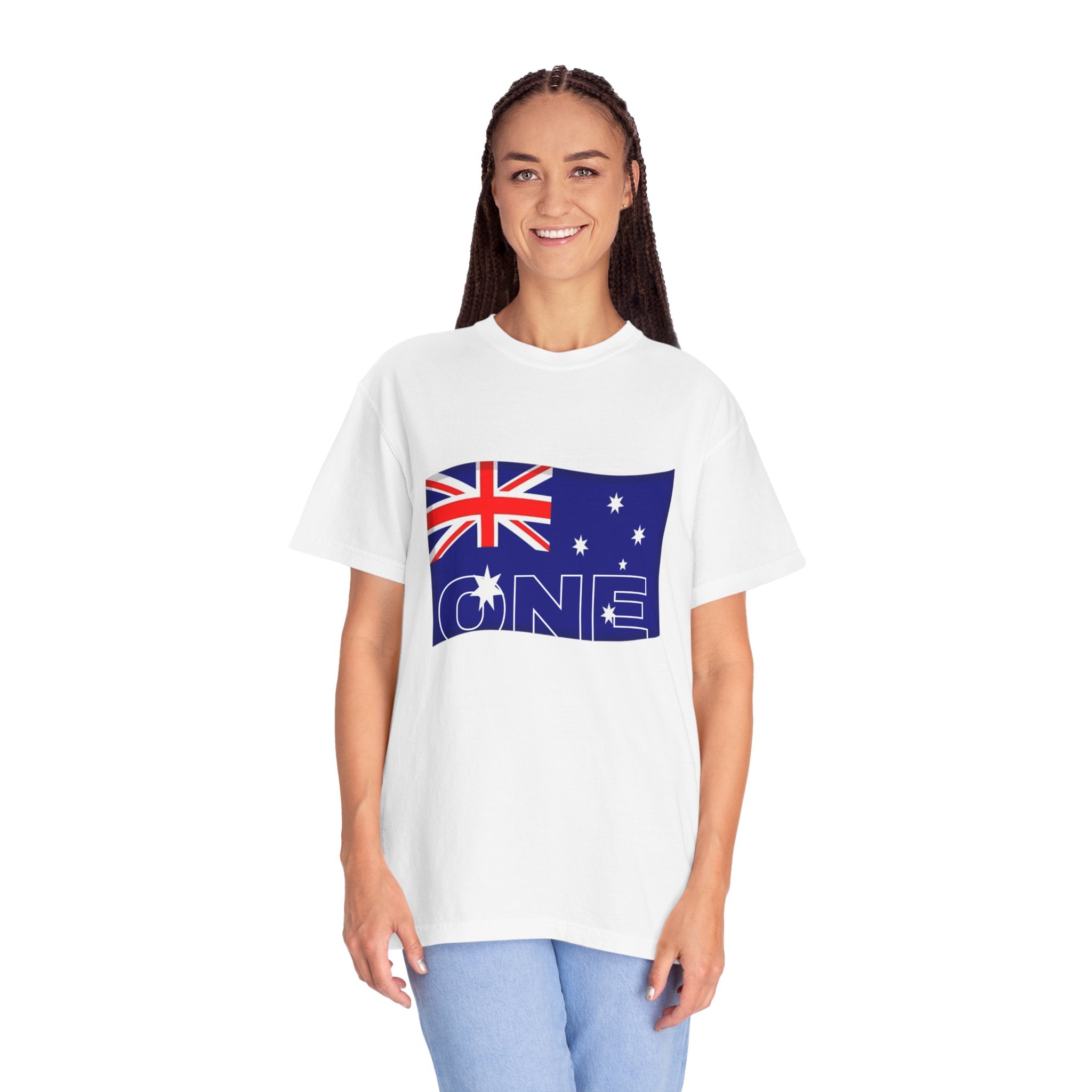 Australia Flag "One" Graphic T-Shirt