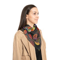 Colourful Dragonfly Scarf — Lightweight East Asian Scarf