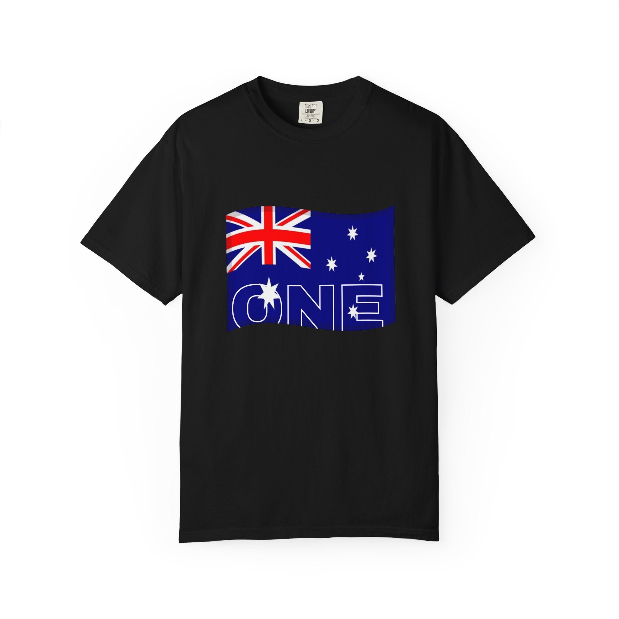 Australia Flag "One" Graphic T-Shirt