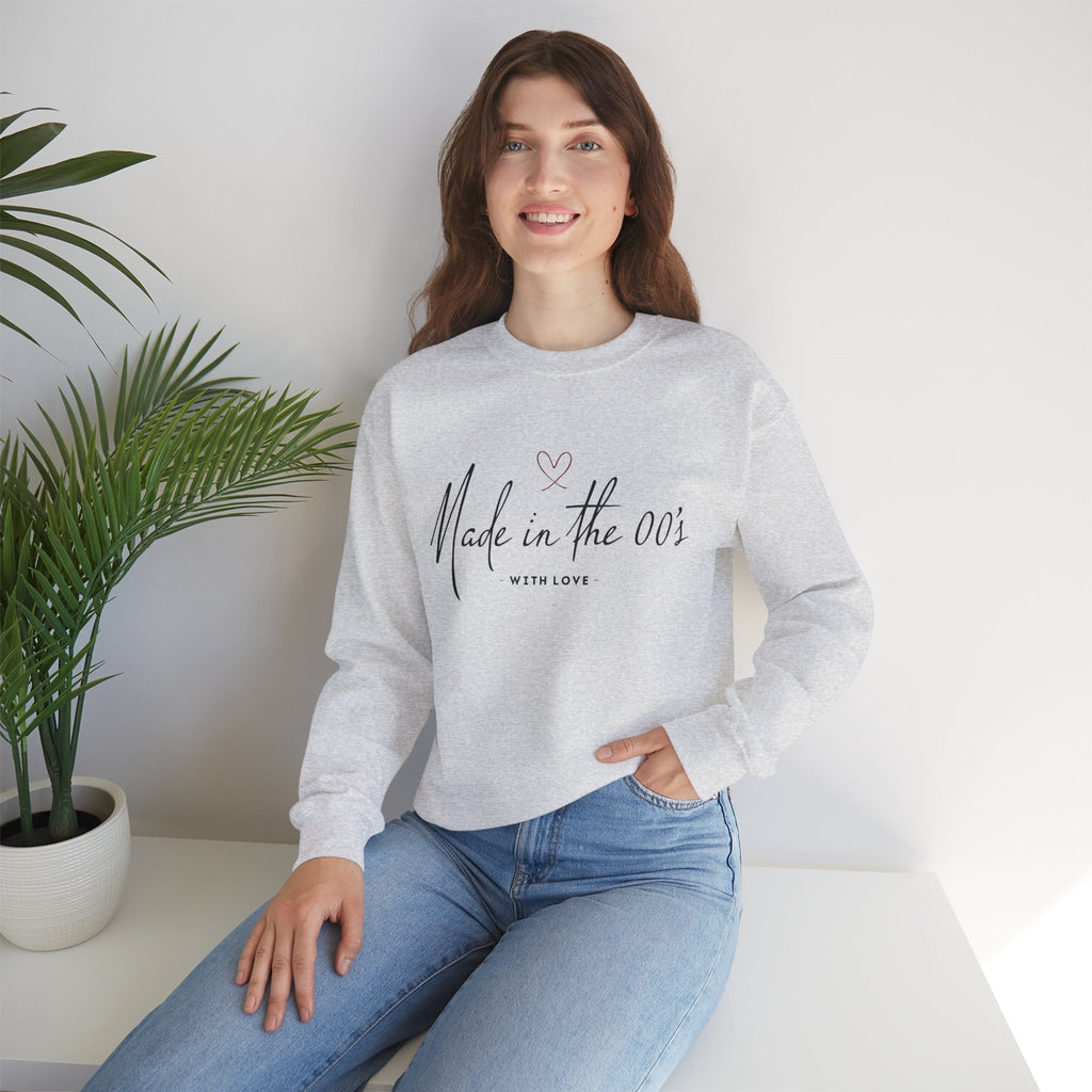 Made in the 00's Unisex Heavy Blend Crewneck Sweatshirt - Made in the 00's with love..