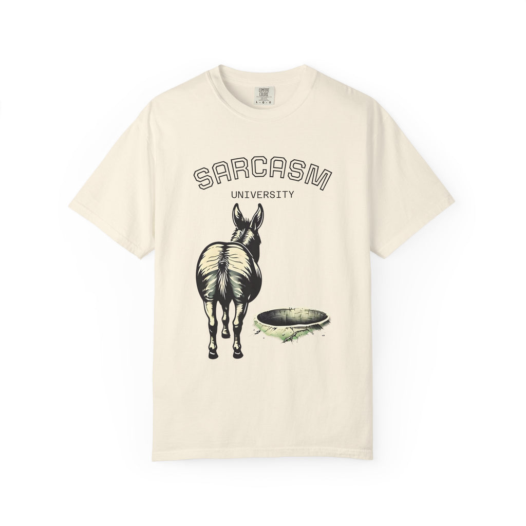 Sarcasm University ass hole design, Special Gift, Casual Wear, Funny, Unisex Unique Gift