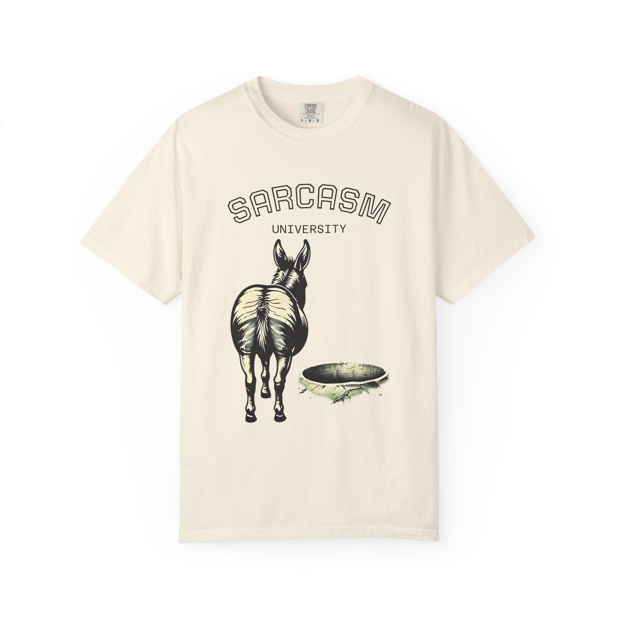 Sarcasm University ass hole design, Special Gift, Casual Wear, Funny, Unisex Unique Gift