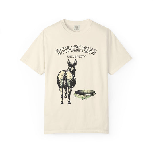 Sarcasm University ass hole design, Special Gift, Casual Wear, Funny, Unisex Unique Gift