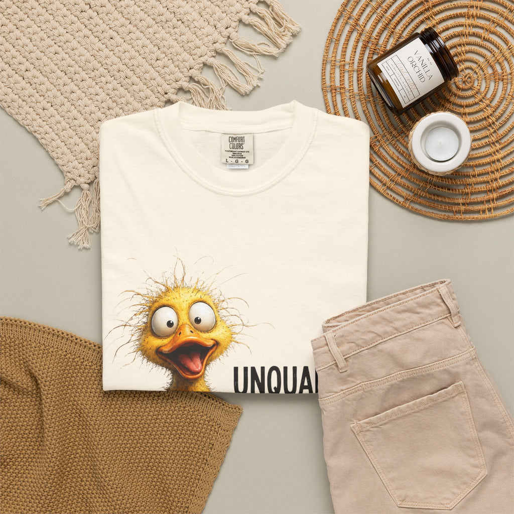 Unqualified But Enthusiastic Duck Graphic Tee