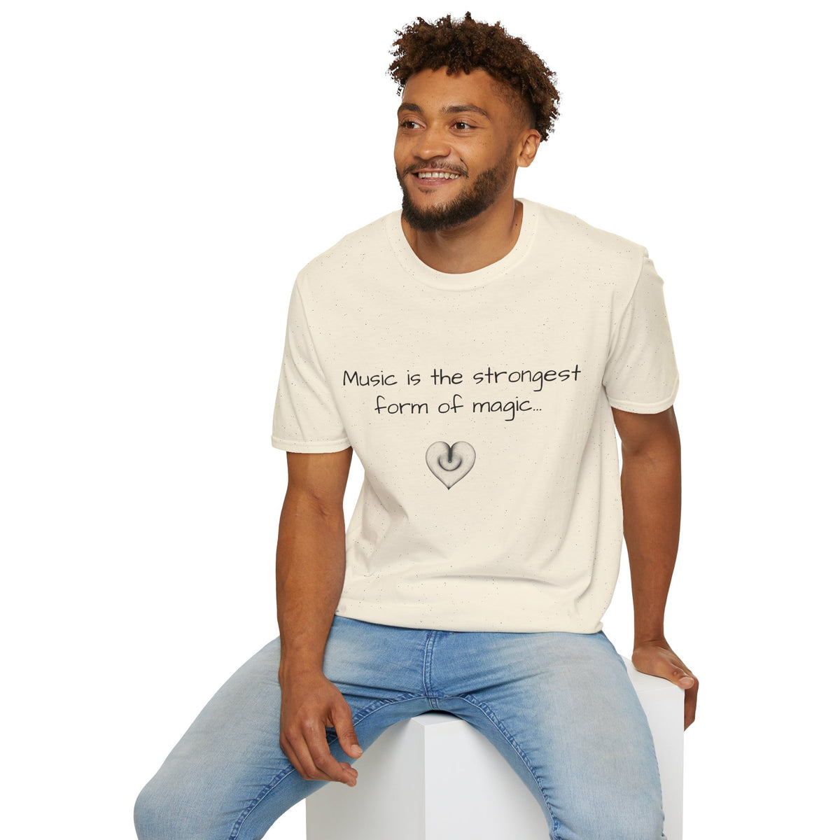 Music is the Strongest form of Magic Inspirational - T-Shirt