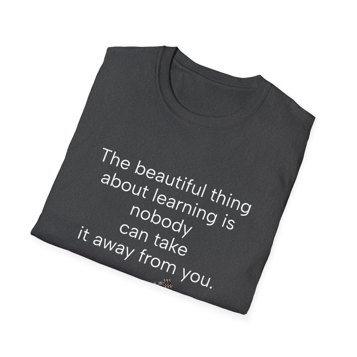 Inspirational Guitar Quote T-Shirt, Unisex Softstyle Shirt, Music Lover Gift