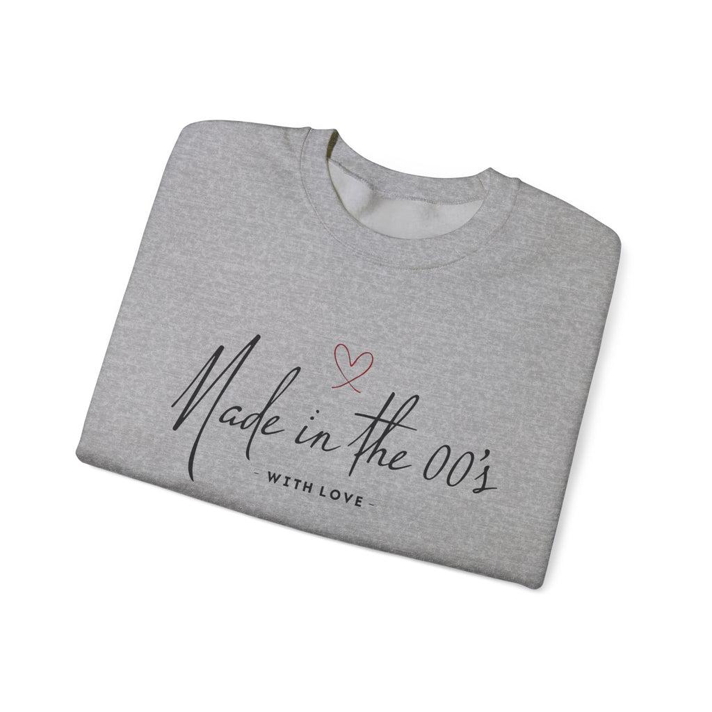 Made in the 00's Unisex Heavy Blend Crewneck Sweatshirt - Made in the 00's with love..