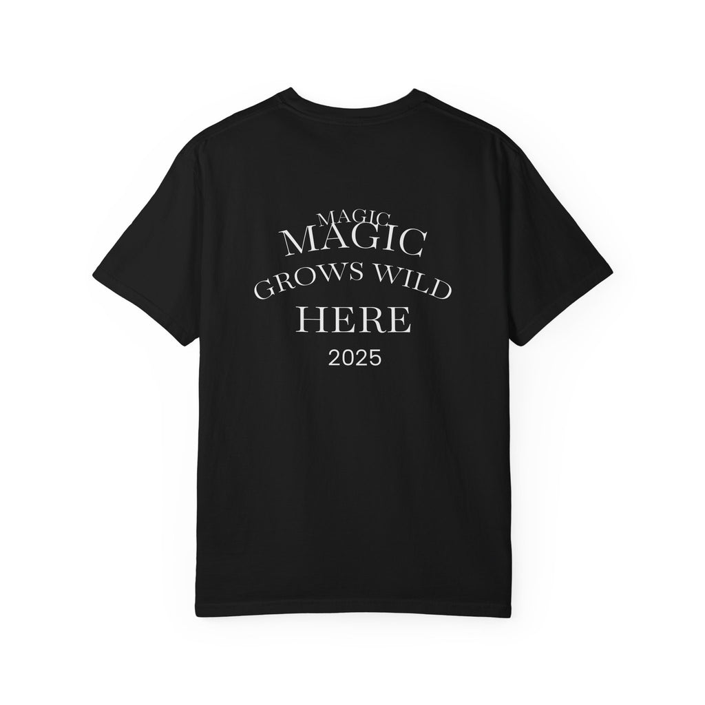 Whimsical Magic Women's Tee - Unique Cotton T-Shirt with Wild Nature Graphic, Perfect Witchy Gift