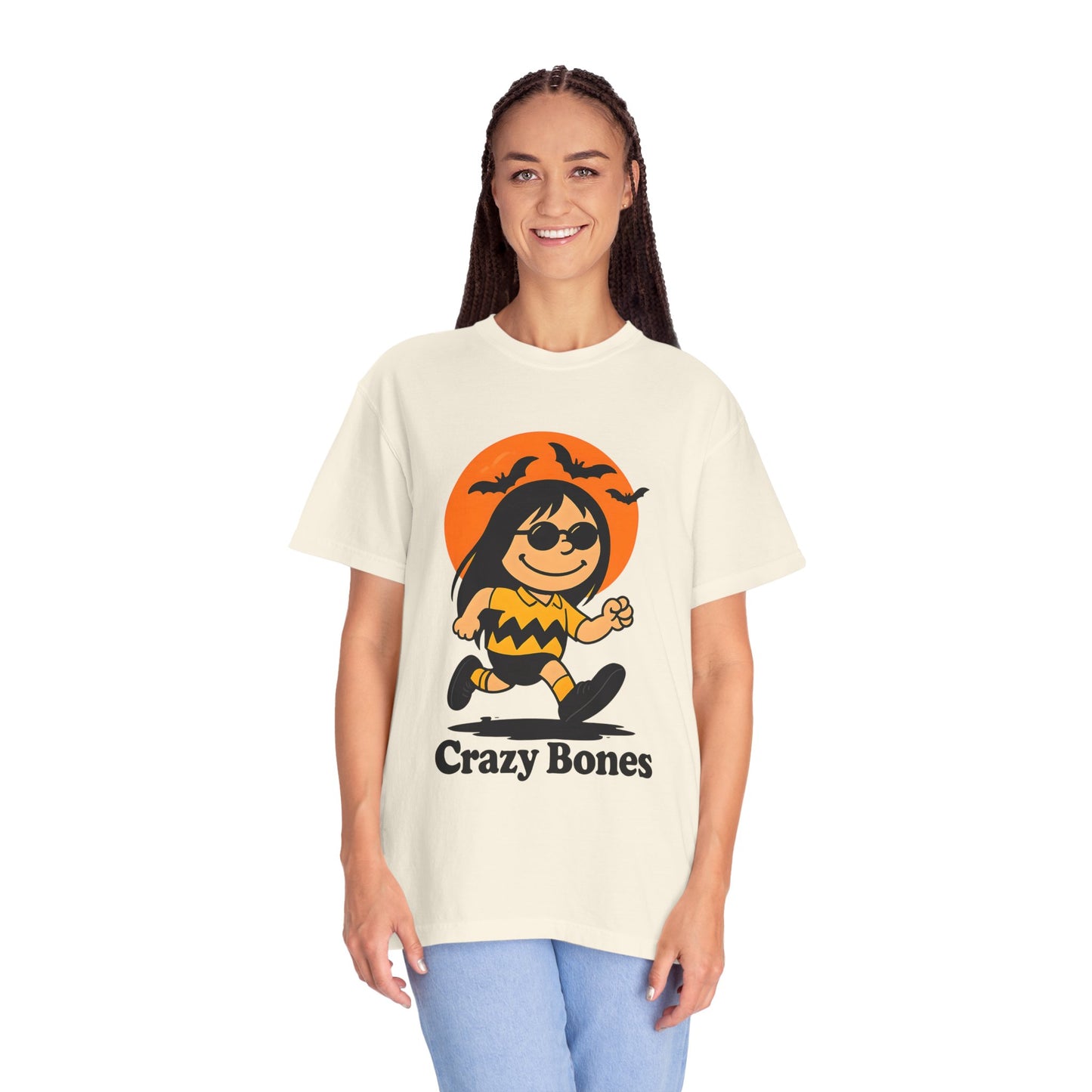 Crazy Bones Ozzy Running for Halloween Unisex T-Shirt