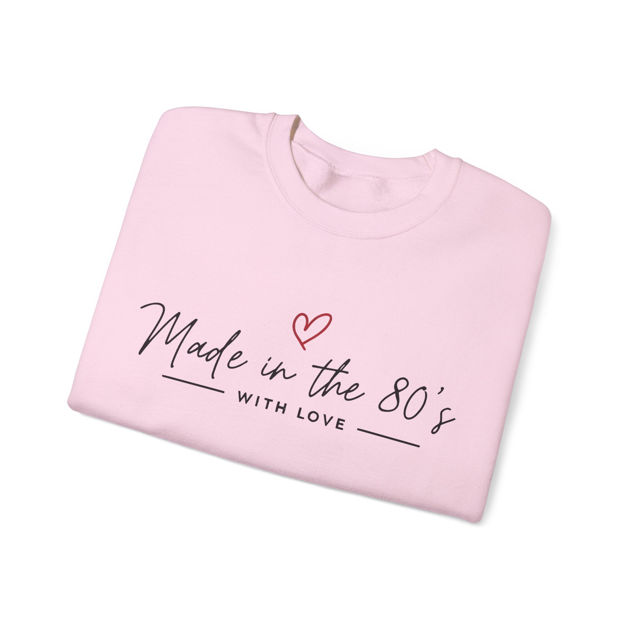 Made in the 80's Unisex Heavy Blend™ Crewneck Sweatshirt - Made in the 80's with love..