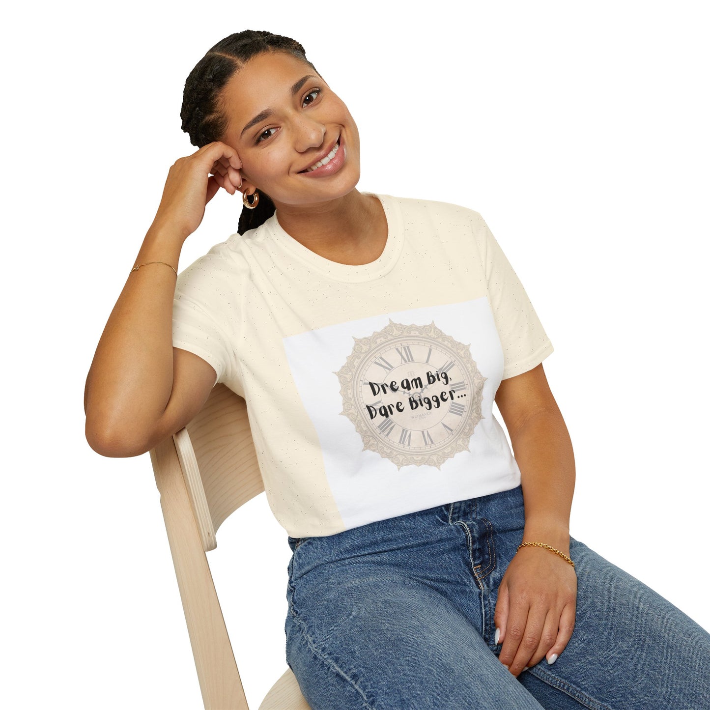 Unisex T-Shirt Inspirational Tee for Motivation, Dream Big, Gift for Dreamers, Casual Wear