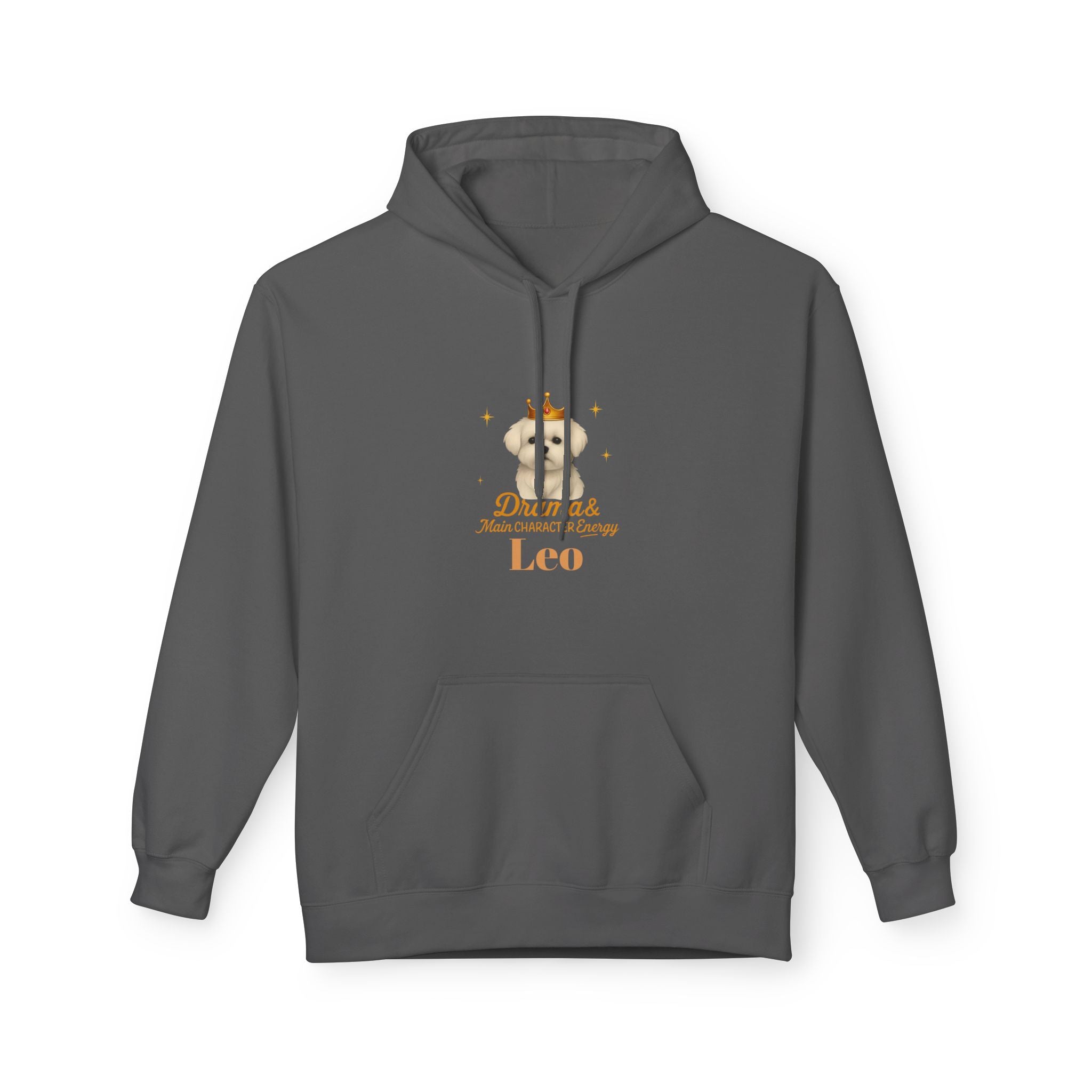 Leo Dog Drama & Main Character Energy Hoodie