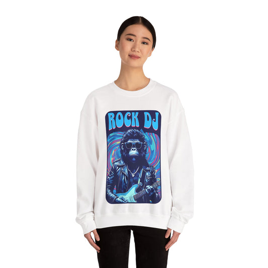 Rock DJ Ape Unisex Heavy Blend™ Rock DJ Ape Guitar, Cozy  Music Lovers, Clothing, Warm Winter