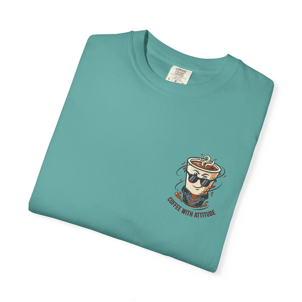 Running on Coffee & Attitude Mum T-Shirt