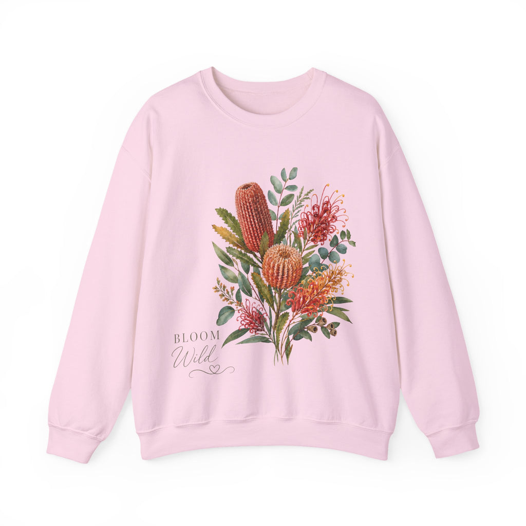 Bloom Wild Floral Crewneck Sweatshirt