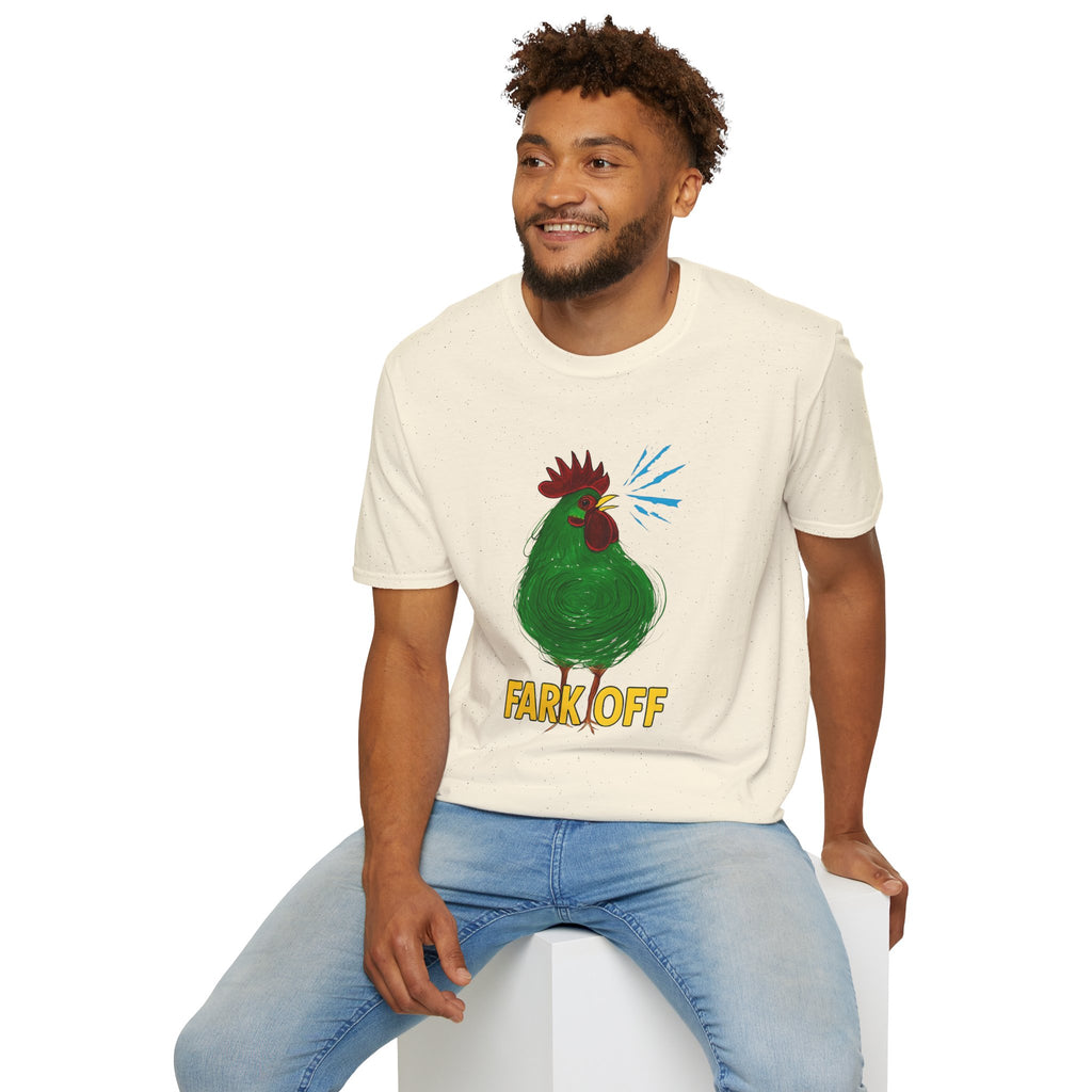 Funny Chicken Graphic T-Shirt, Humor Tee, Farm-Inspired Apparel, Gift for Chicken Lovers, Meme Shirt, Casual Wear