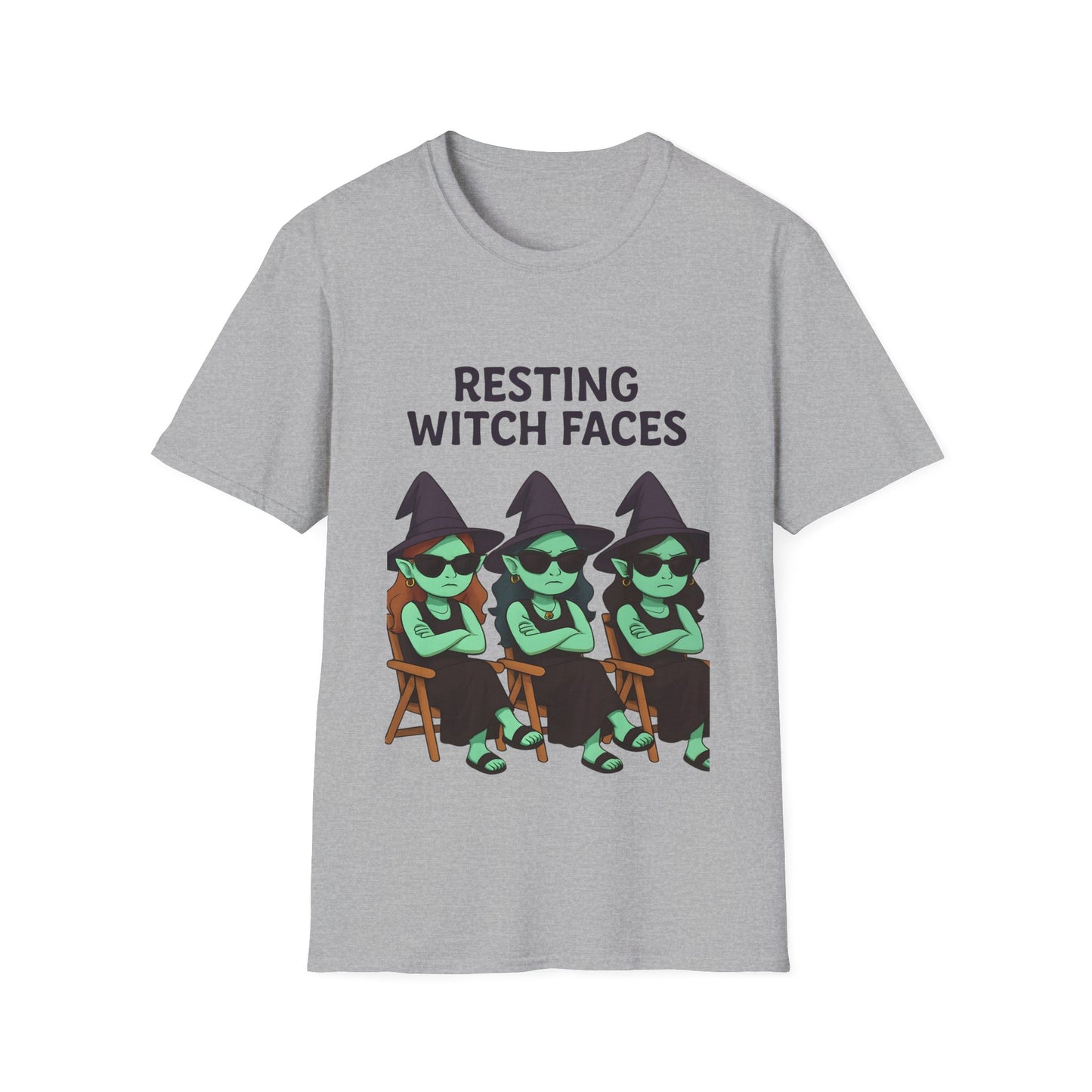 Resting Witch Faces Unisex Softstyle T-Shirt | Cute Halloween Tee, Witch Shirt, Gifts for Her, Spooky Season Apparel, Comfortable [...]