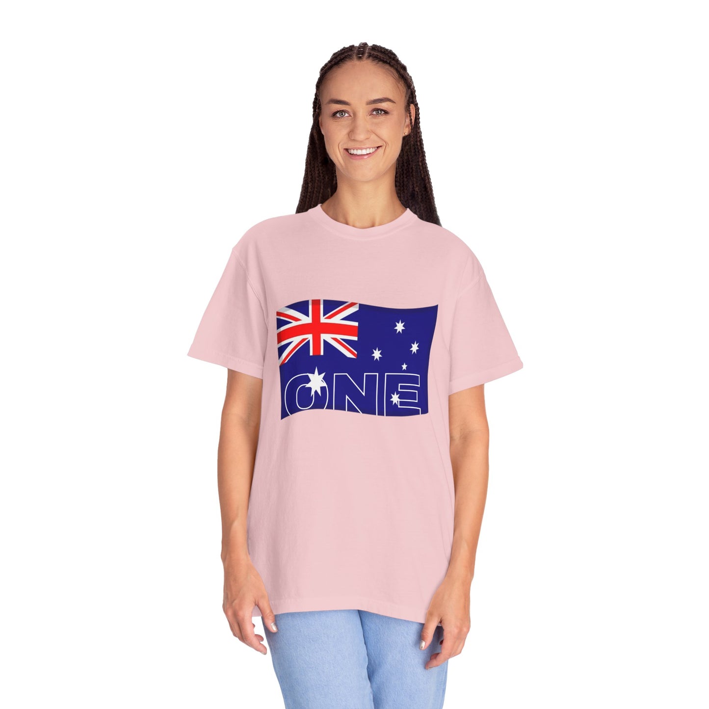Australia Flag "One" Graphic T-Shirt