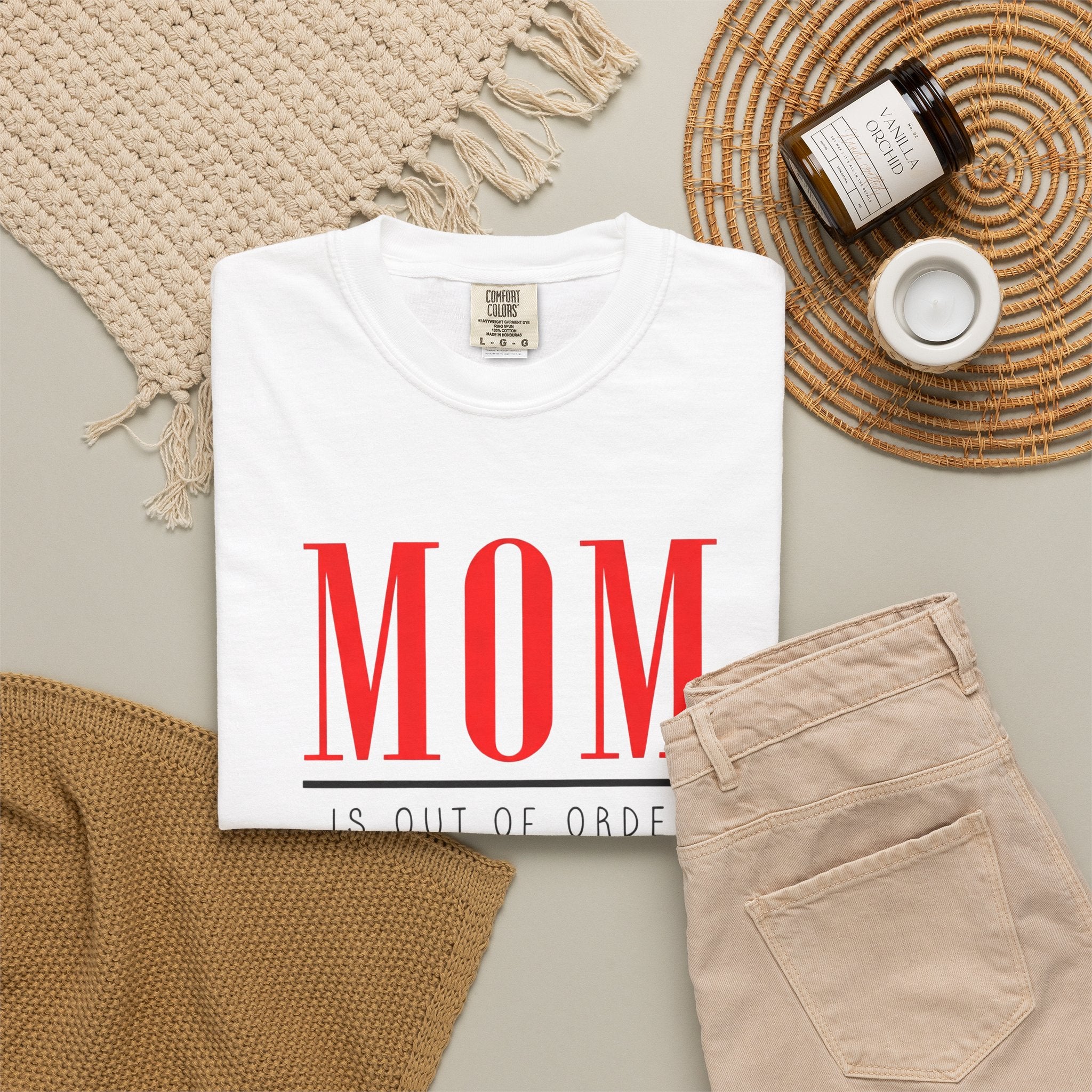 Mum is out of Order Graphic T-Shirt — T-Shirt