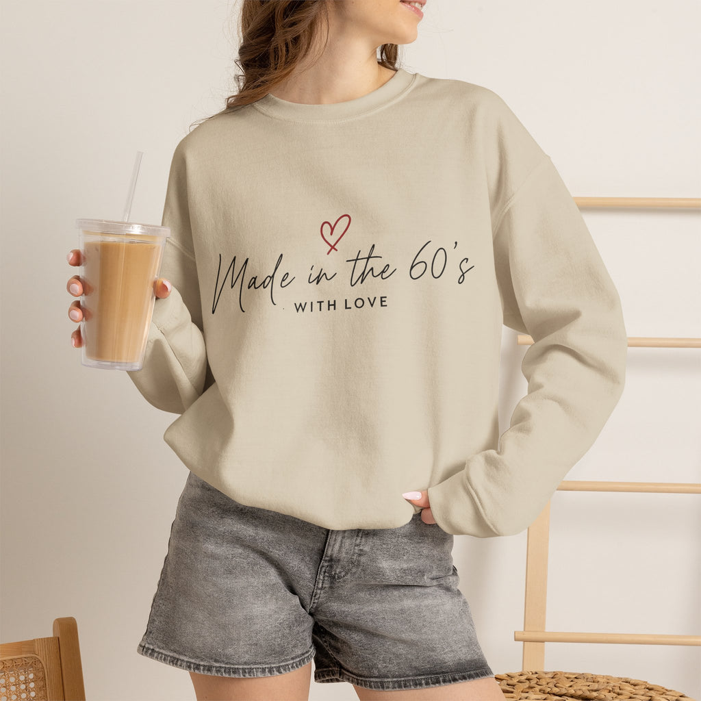 Made in the 60s Crewneck Sweatshirt — Vintage Born in the 60s Gift