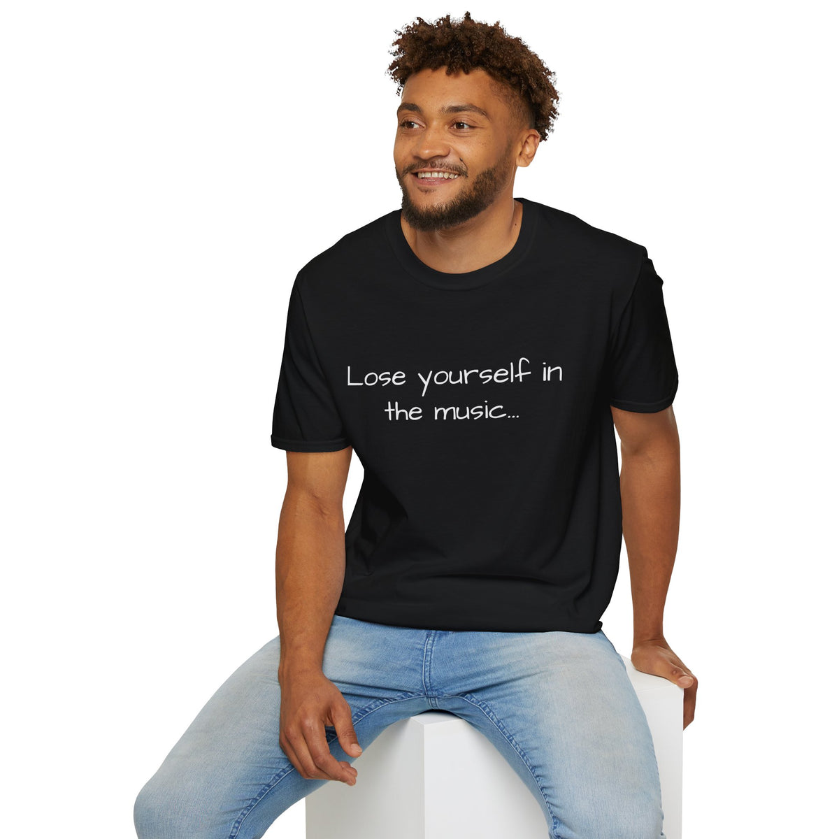 Softstyle T-Shirt with Inspirational quote, Casual Tee for Everyday Wear