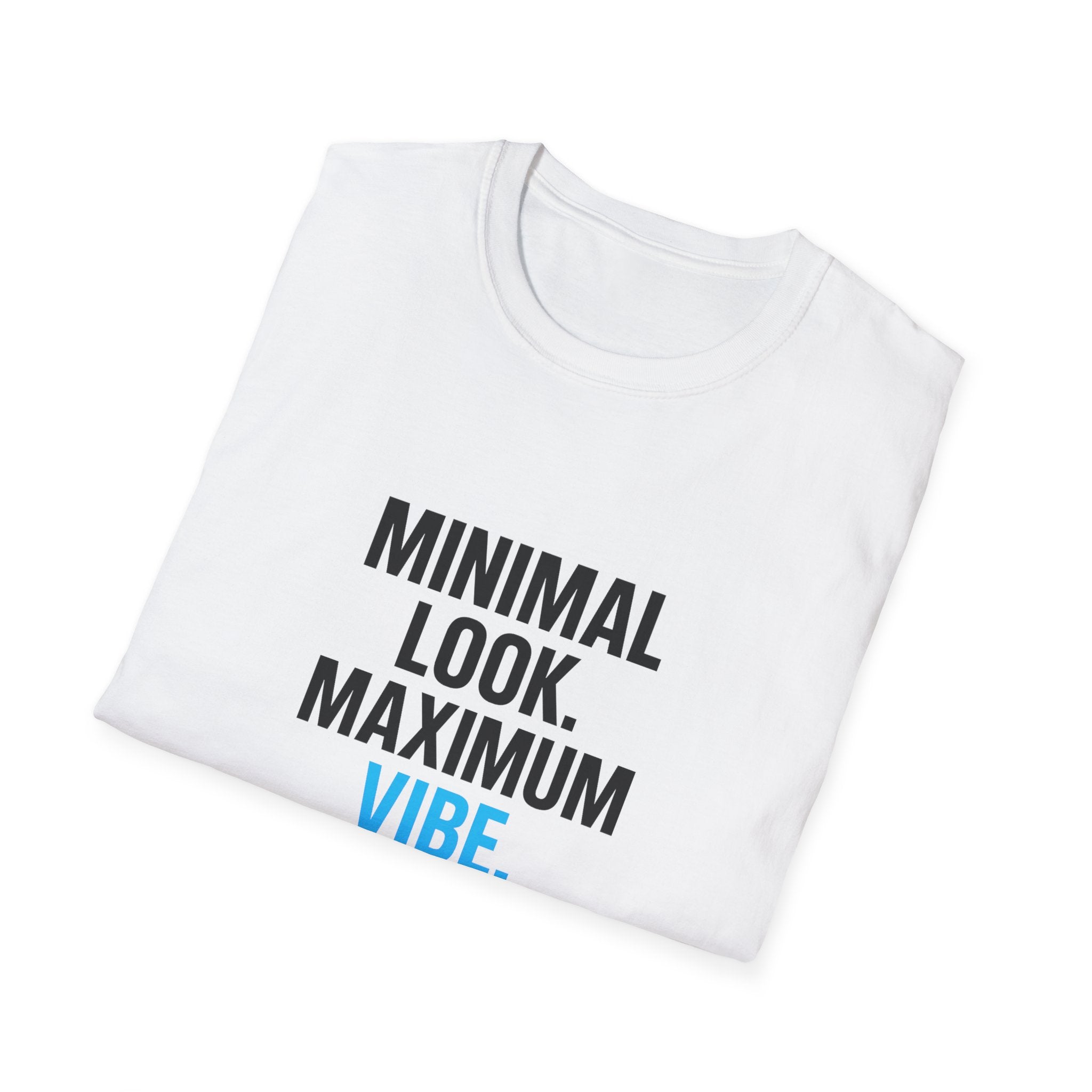 Minimal Vibe Unisex T-Shirt - Casual Wear, Gift for Friends, Streetwear, Birthday Present, Summer Fashion