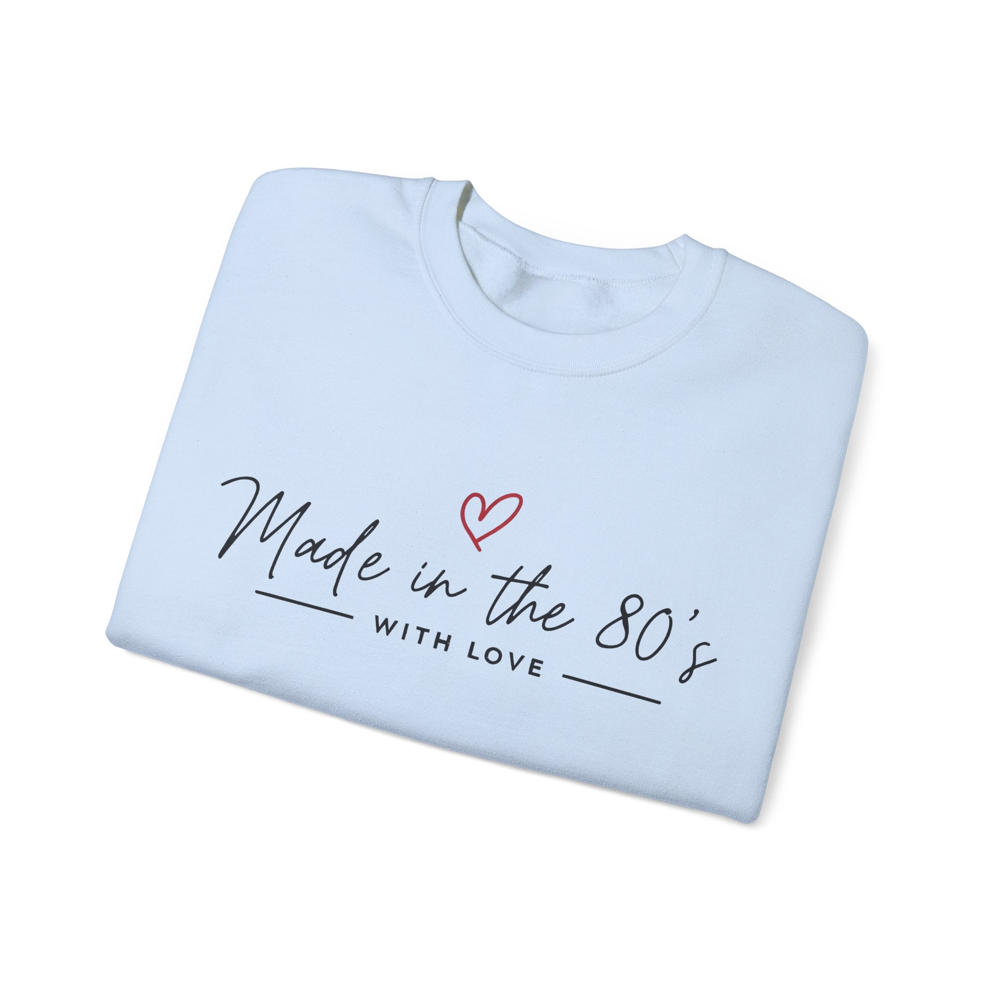 Made in the 80's Unisex Heavy Blend™ Crewneck Sweatshirt - Made in the 80's with love..