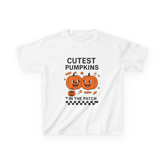 Cutest Pumpkins Kids Tee | Halloween T-Shirt, Fall Apparel, Pumpkin Patch Shirt, Kids Halloween Costume, Cute Kids Tee