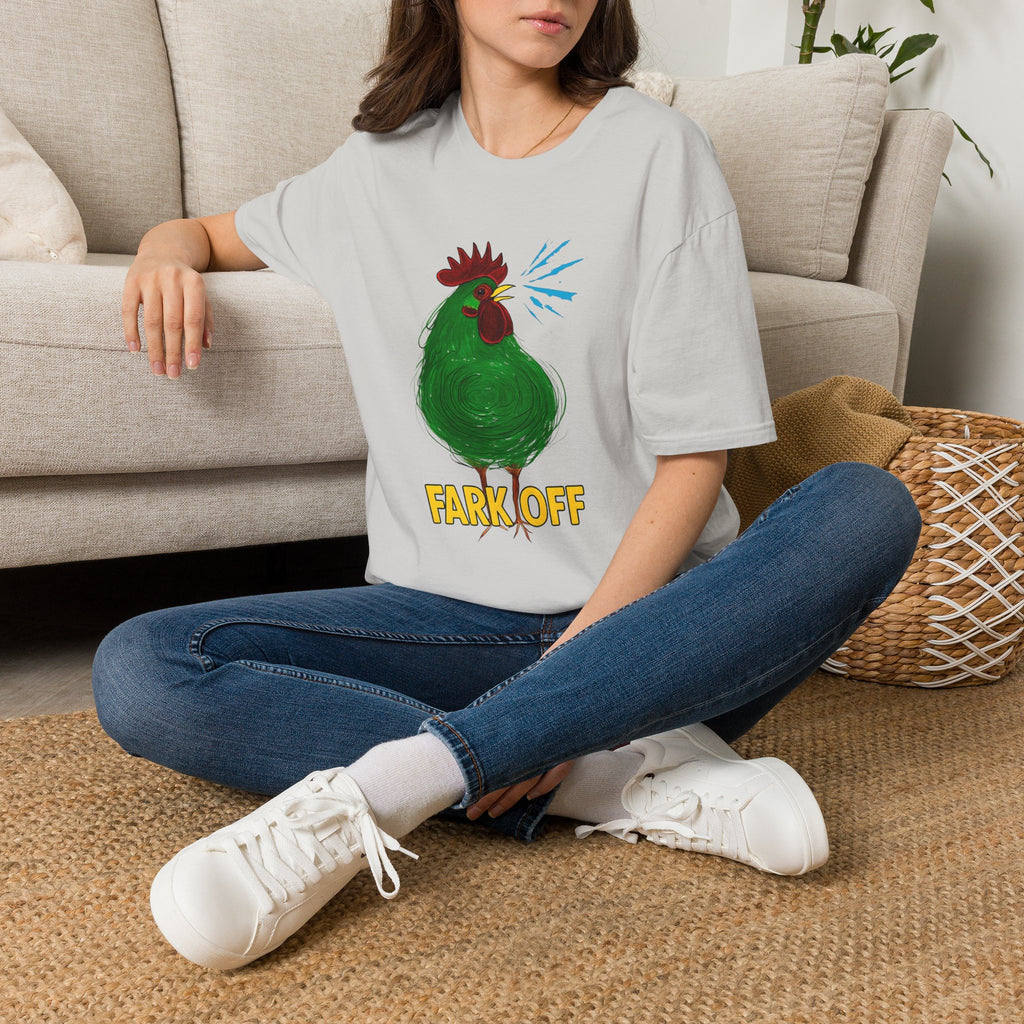 Funny Chicken Graphic T-Shirt, Humor Tee, Farm-Inspired Apparel